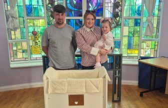 Couple who lost son hours after birth raise funds for cold cot in Wishaw neonatal unit