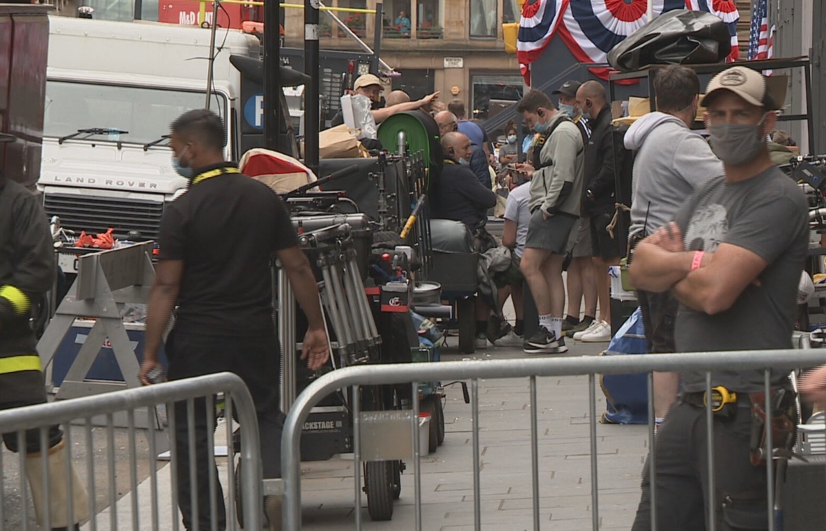 Parts of Indiana Jones and the Dial of Destiny were filmed in Glasgow.