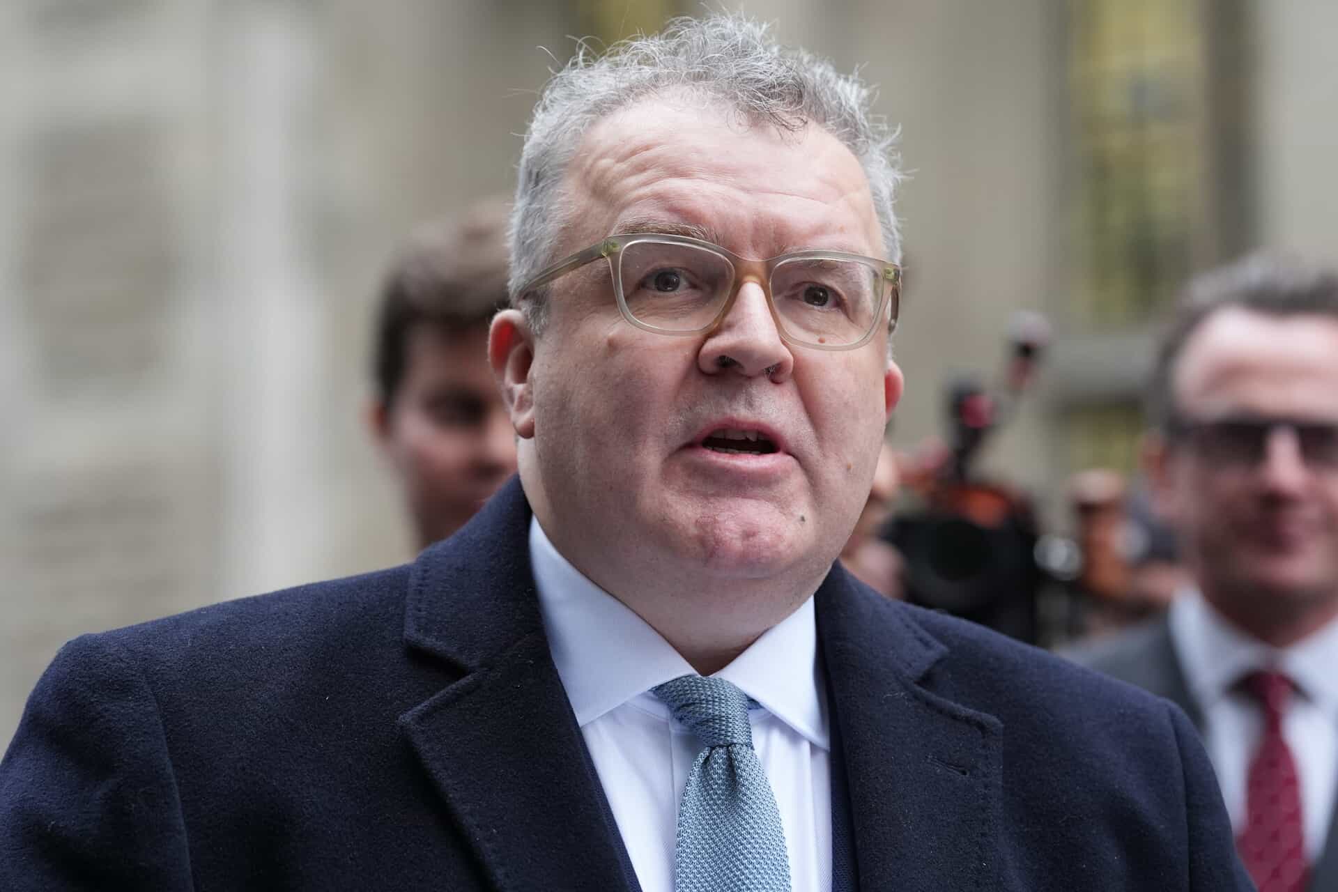 Lord Tom Watson echoed the words of Sir Elton John as he supported the amendment (Lucy North/PA).