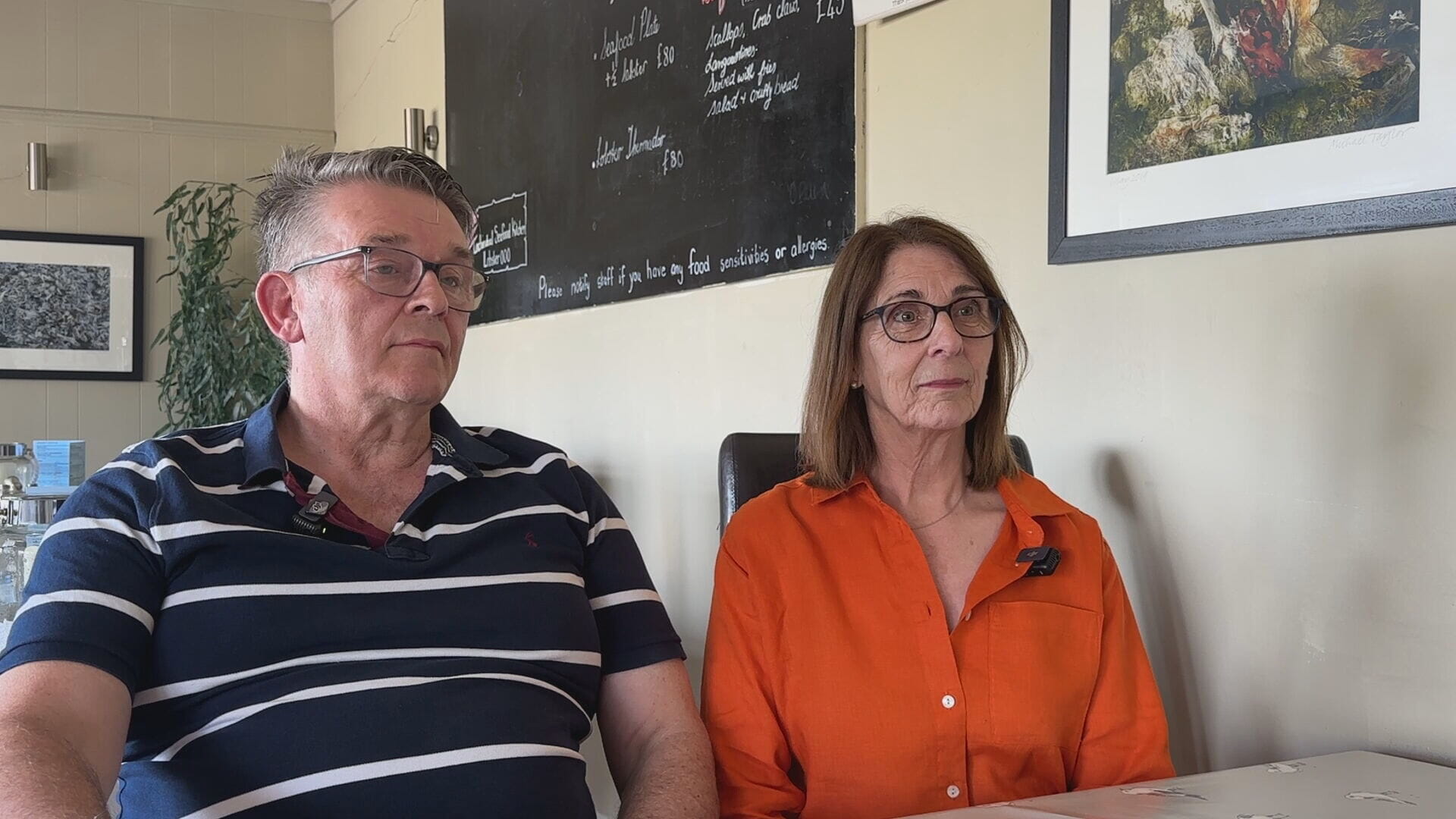 Iain MacLellan and Margaret Epps