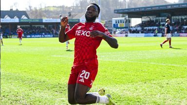 Shayden Morris revelling in warmth of Aberdeen public after winning club award