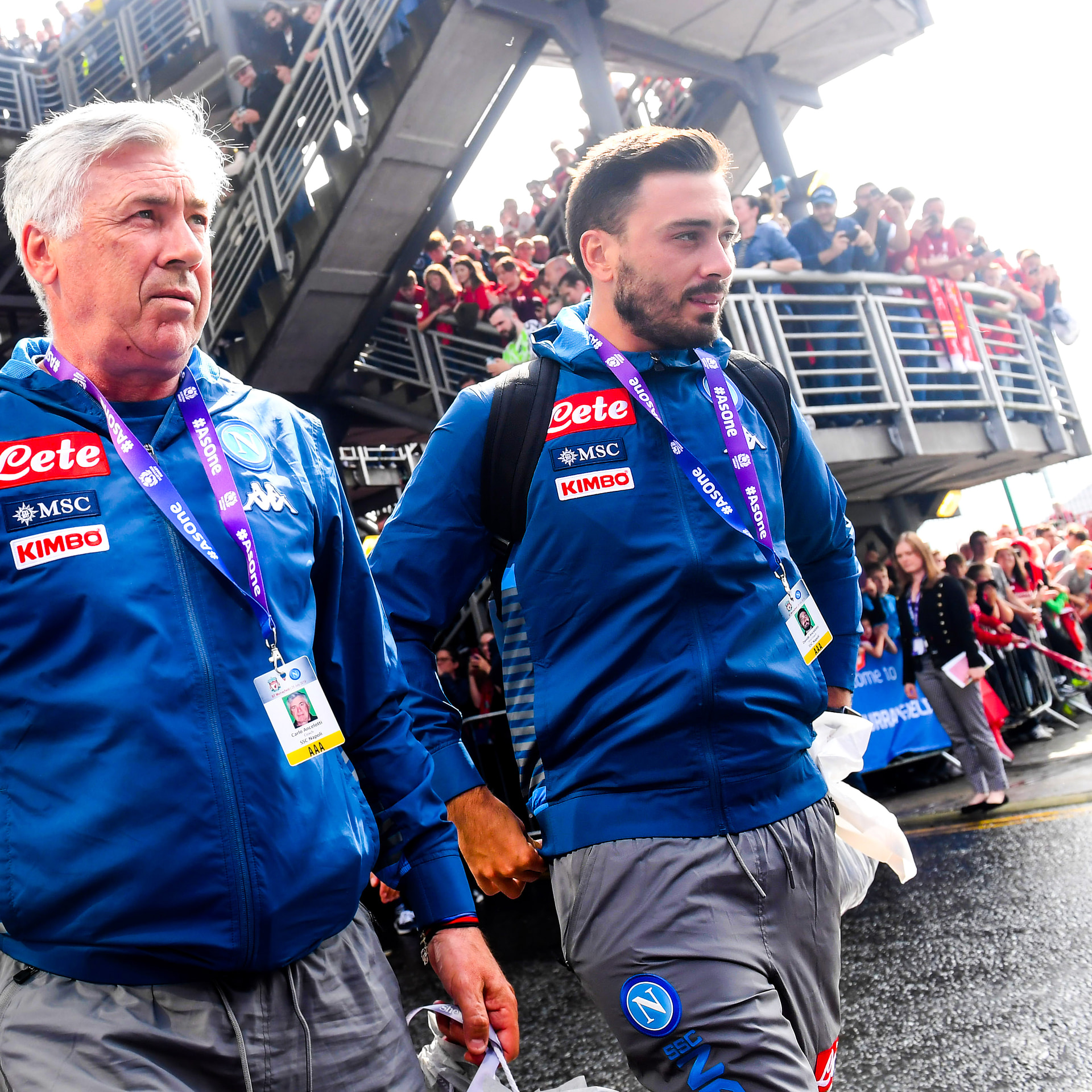 Davide Ancelotti has worked alongside dad Carlo at top clubs across Europe.