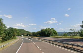 Road on M90 near Perth closed in both directions at rush hour after crash