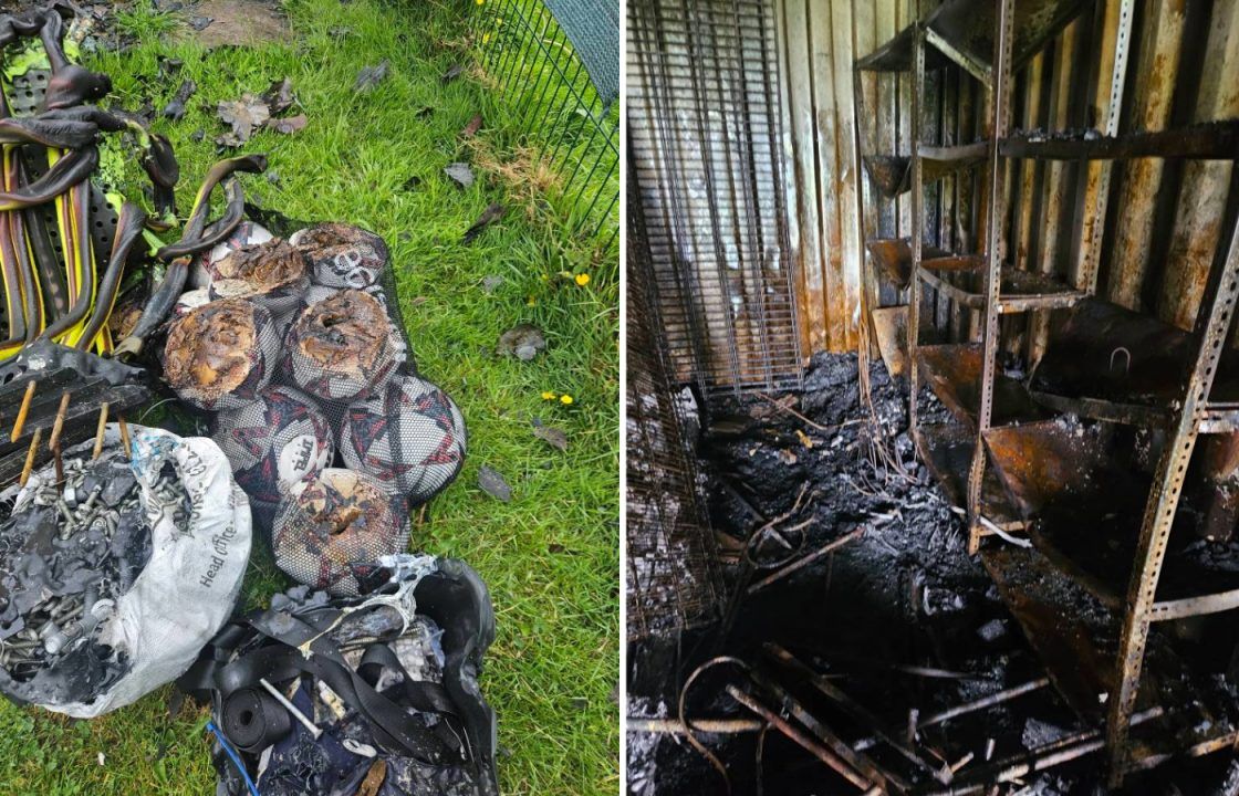 Thorn Athletic ‘devastated’ as equipment worth £20,000 destroyed in deliberate fire