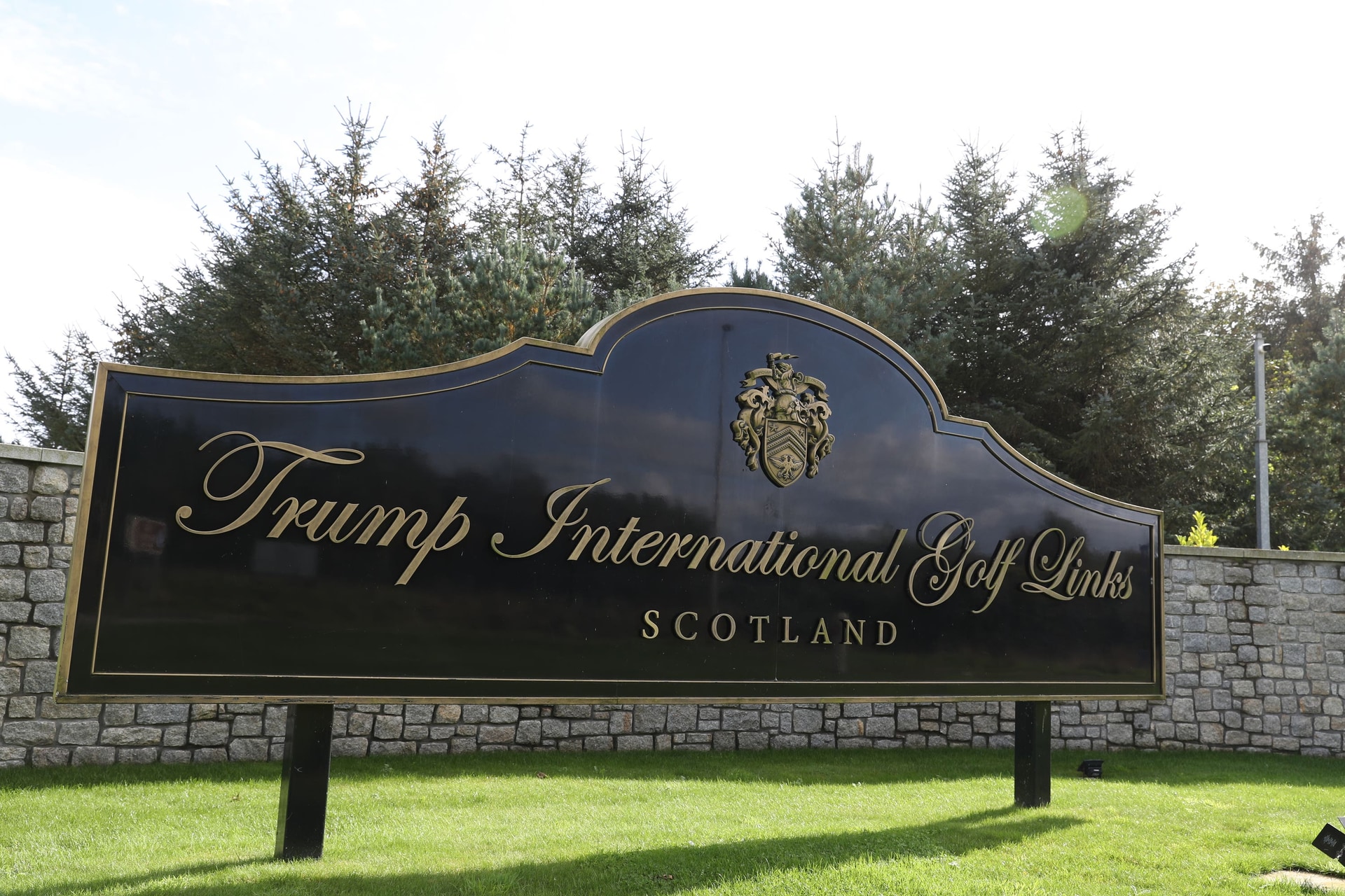 Donald Trump owns a golf course, Trump International, in Scotland (Andrew Milligan/PA)