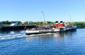 Waverley paddle steamer heads ‘doon the watter’ in first sailing of the season