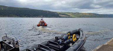 ‘Cold and wet’ kayaker rescued from water in Loch Ness