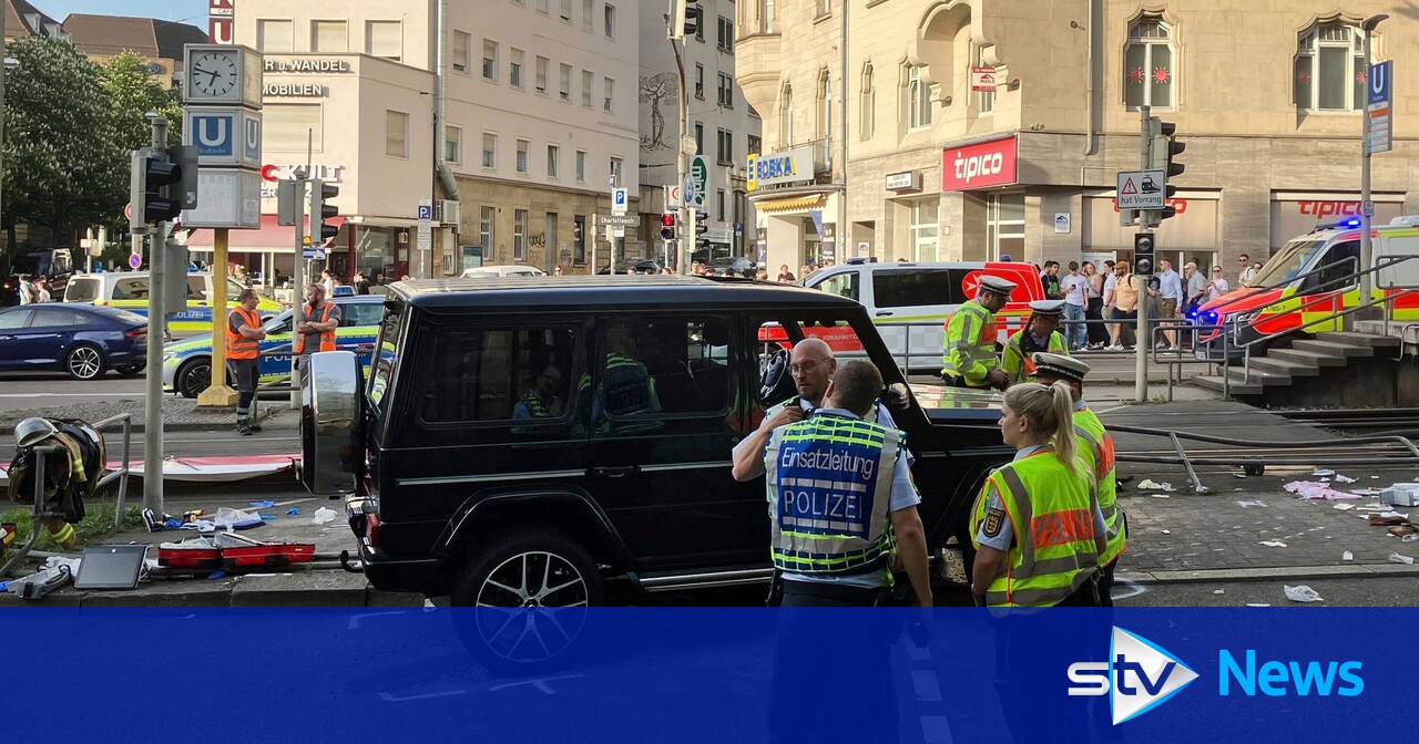 Several injured as car drives into pedestrians in German city of ...