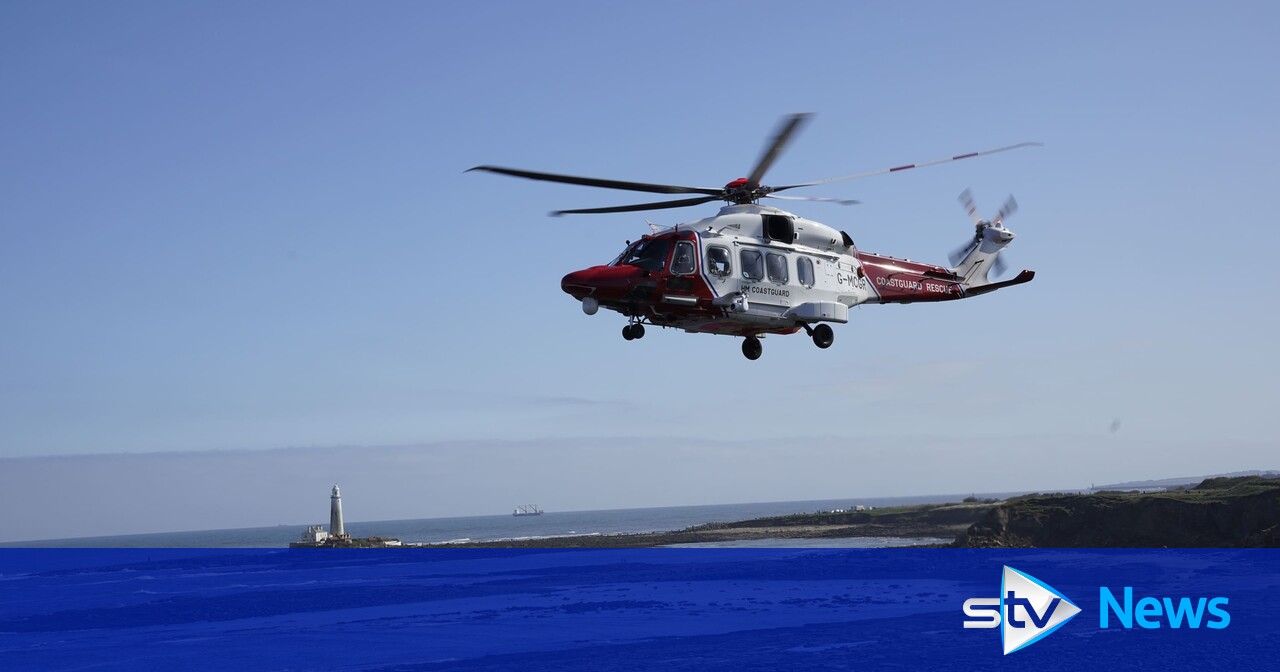 Person airlifted to hospital after falling off cliff at Cruden Bay ...