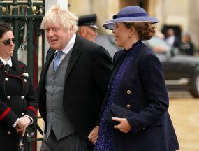 Boris Johnstone and wife Carrie welcome arrival of fourth child Poppy