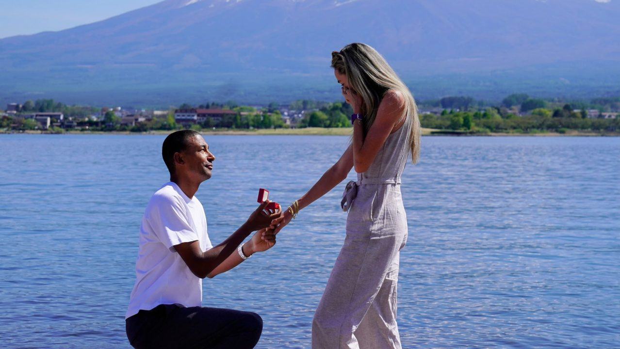 Scottish runner Eilish McColgan engaged after Mount Fuji marriage proposal