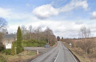 Pedestrian taken to hospital after being hit by car near Inverlochy Castle