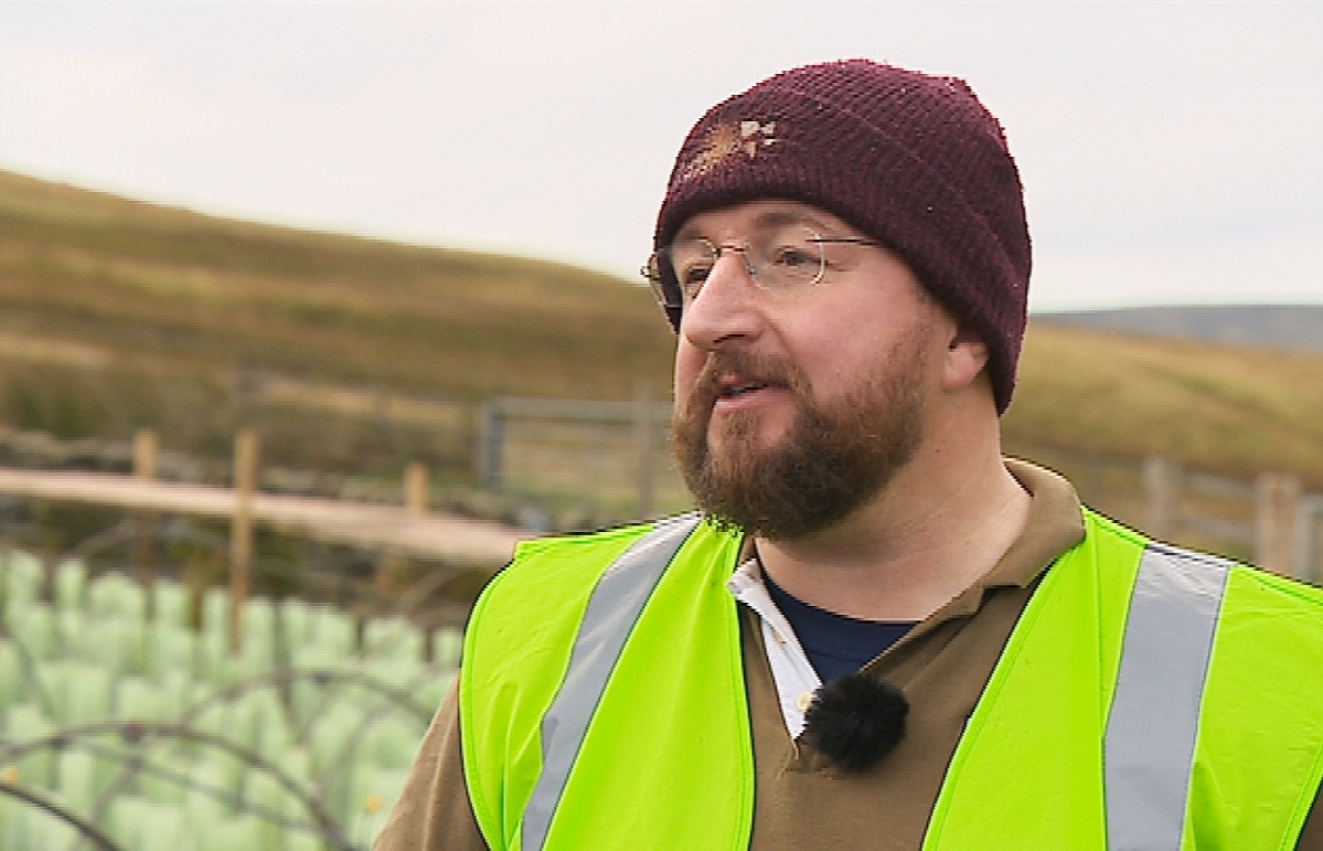 Thomas Robinson, 55, also known as Thomas O'Brien or Tam O'Braan, rented land on a former sheep farm near Loch Tay.