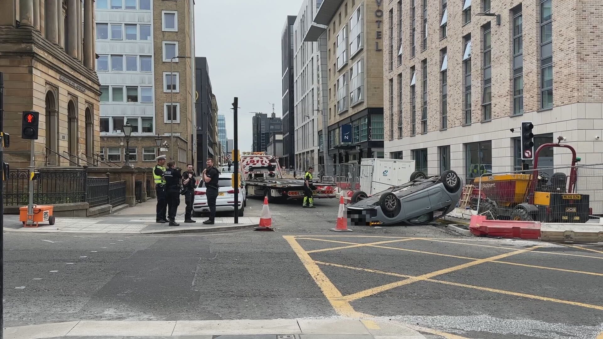 Bath Street crash