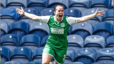 Hibs forward Linzi Taylor says winning SWPL the ‘greatest’ moment of her career
