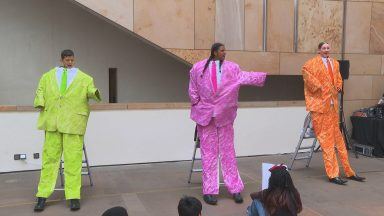 Children step into politicians’ shoes for festival performance at Edinburgh Festival