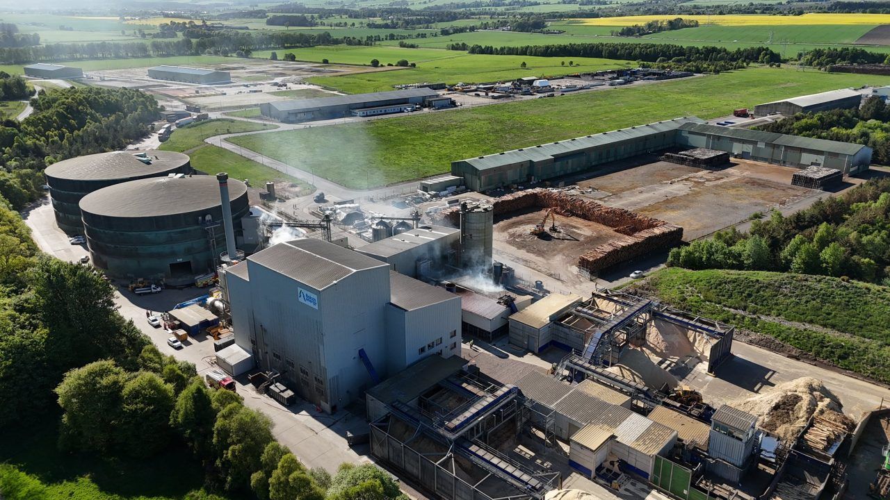 Fire crews battle blaze at combined heat and power plant in the Highlands overnight