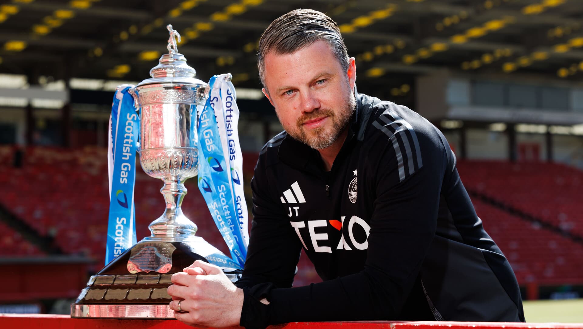 Jimmy Thelin aims to deliver a first trophy since 2014 for Aberdeen.