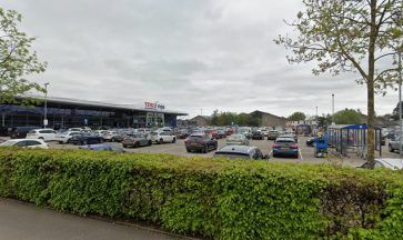 Hunt for ‘dangerous’ driver who failed to stop for police called to Elgin car park
