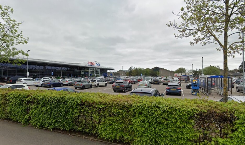 Hunt for ‘dangerous’ driver who failed to stop for police at Elgin car park