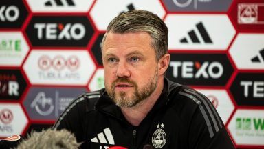 ‘We’ll see a strong performance’: Jimmy Thelin confident Aberdeen will bounce back