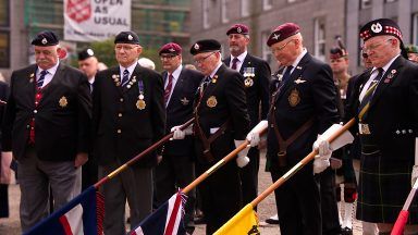 People across Scotland come together to mark 80th anniversary of VE Day