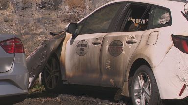 Edinburgh home vandalised and two vehicles set alight amid ongoing gang war