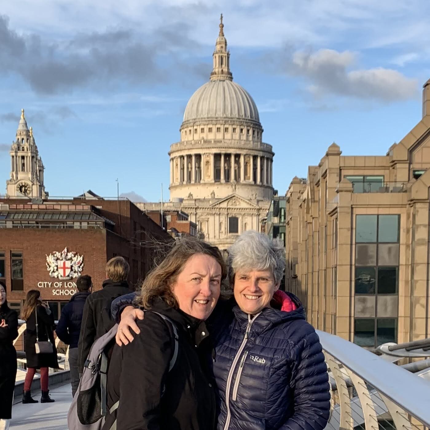 Angela and Tracey dreamed of travelling the UK coastline after retirement