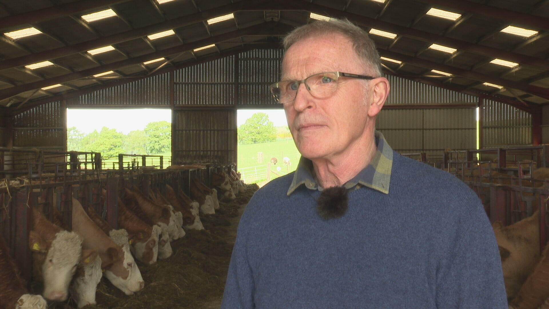 Aberdeenshire farmer, Gary Christie.
