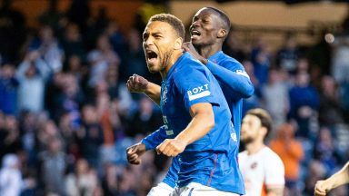 Cyriel Dessers celebrates 50 Rangers goals but admits season has been ‘painful’