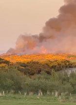 Emergency services called to tackle large wildfire in Aberdeenshire