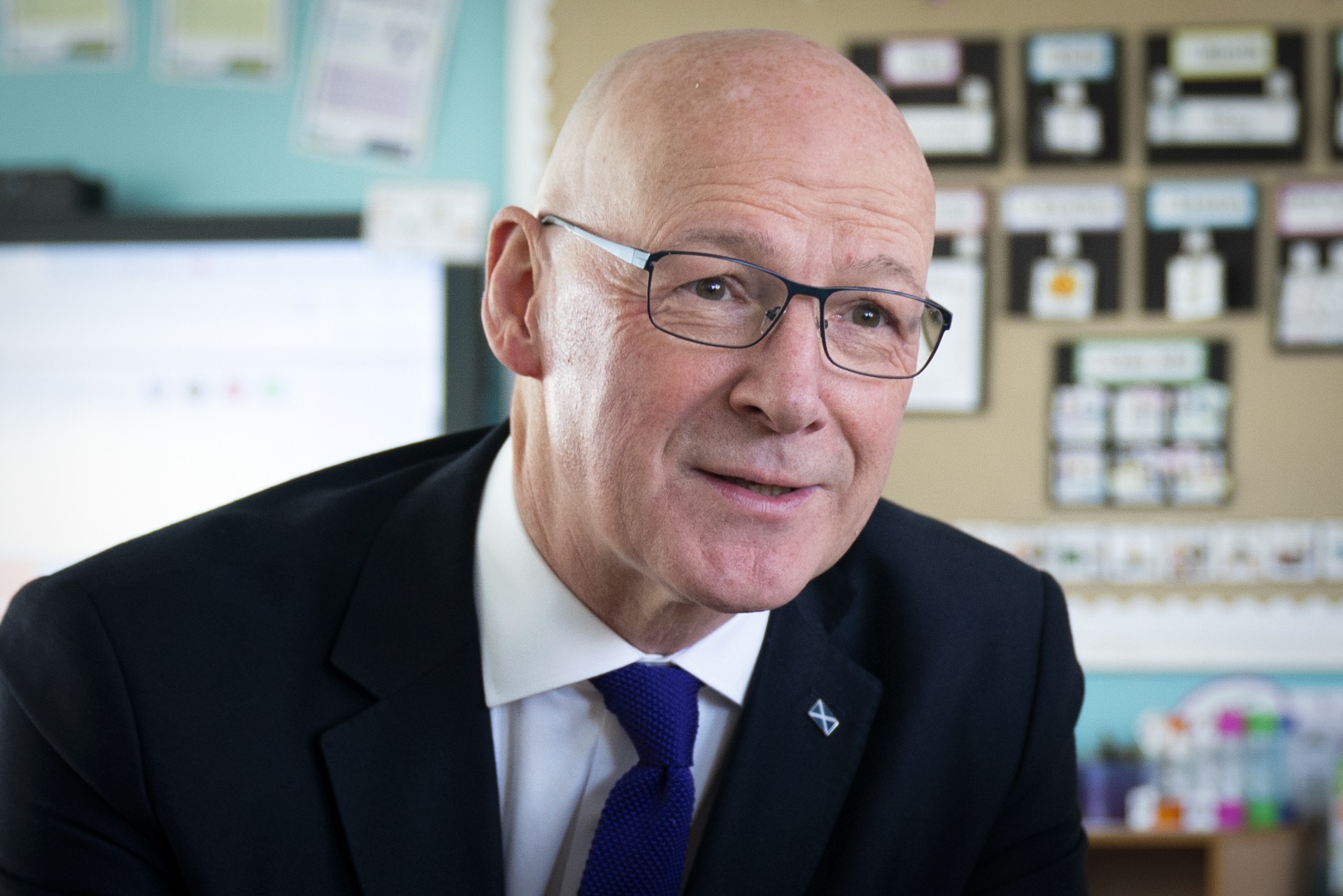 First Minister John Swinney said he will vote against the assisted dying plans (Jane Barlow/PA)