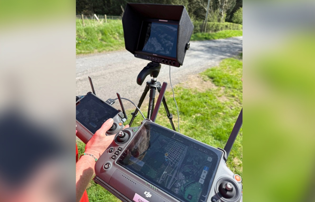 Galloway Mountain Rescue used drones and thermal imaging to try and trace Wallace.