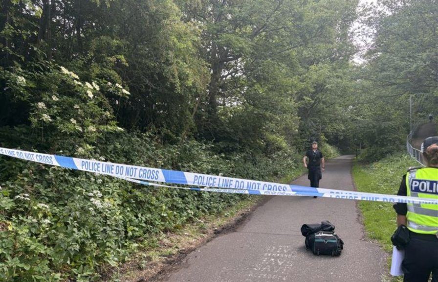 Police cordon off path near Edinburgh footbridge amid ongoing ...