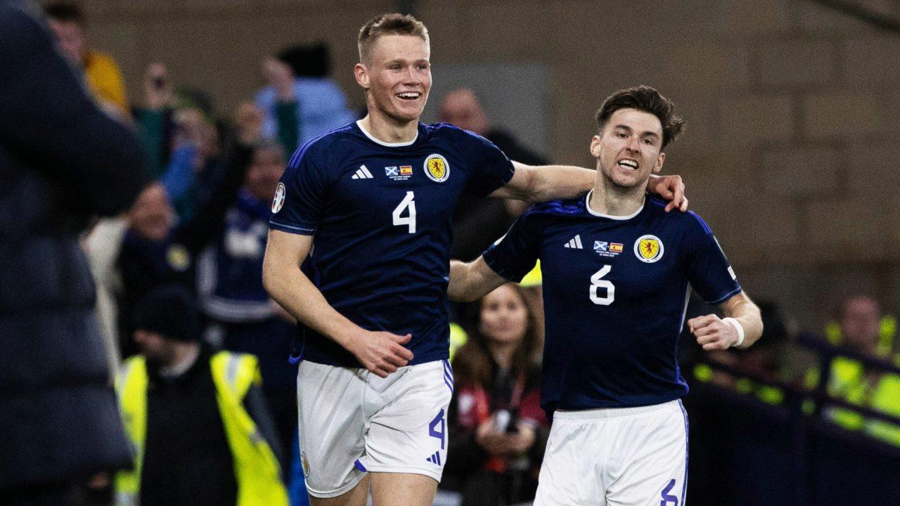 Scott McTominay and Kieran Tierney drop out of Scotland squad for Liechtenstein game