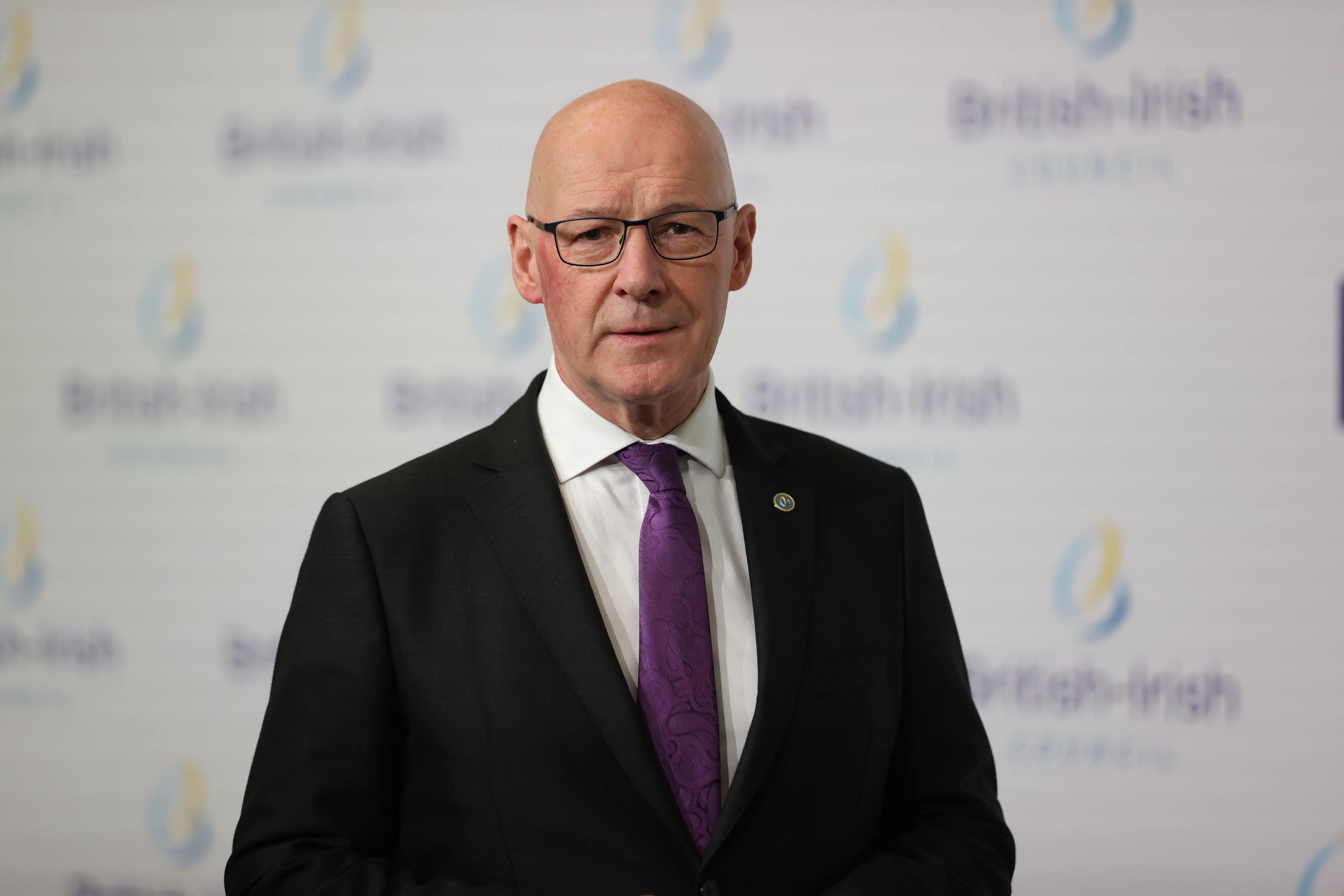 John Swinney spoke at the British-Irish Council summit (Liam McBurney/PA)