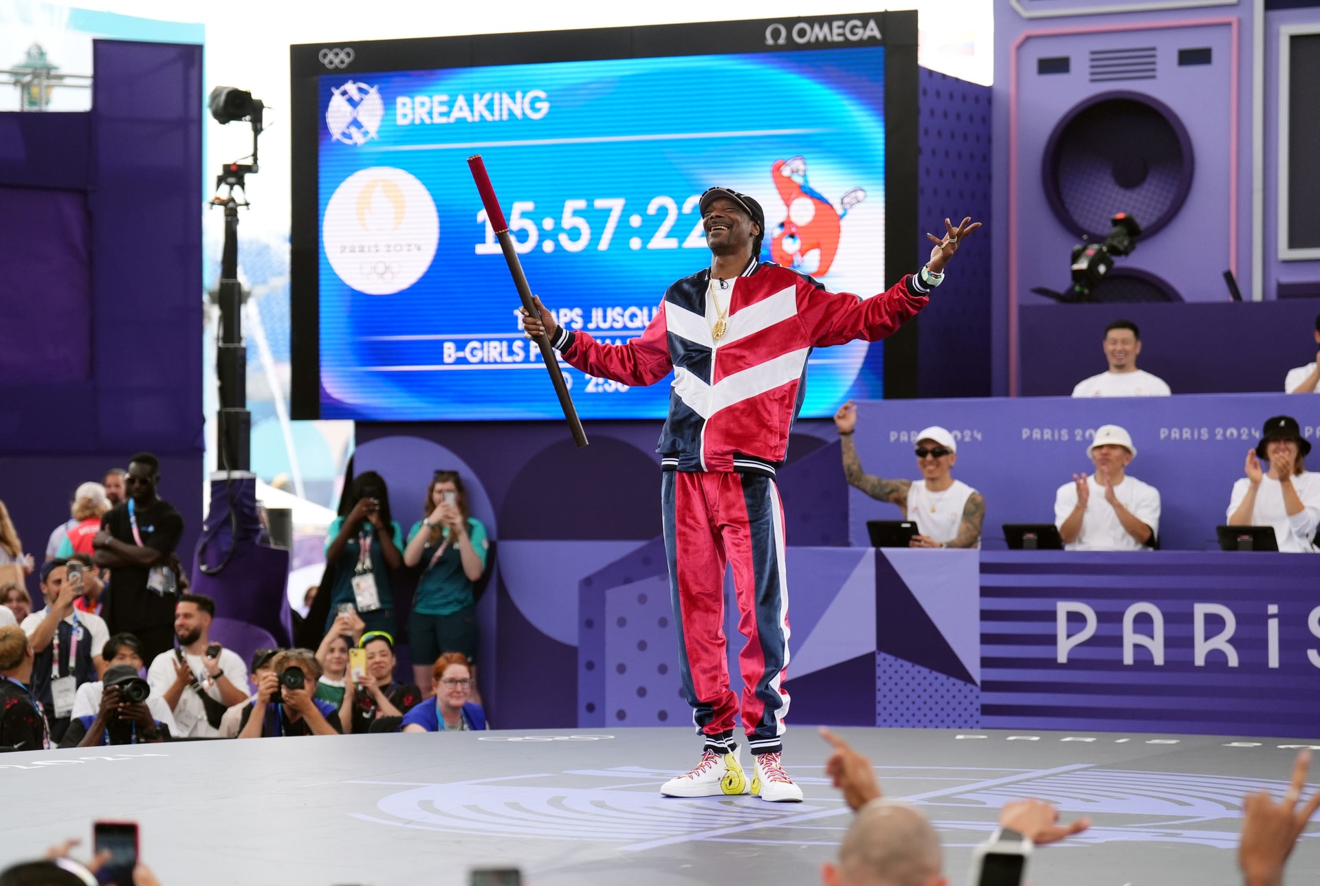 Snoop Dogg made several appearances at the Paris Olympics last year (John Walton/PA).