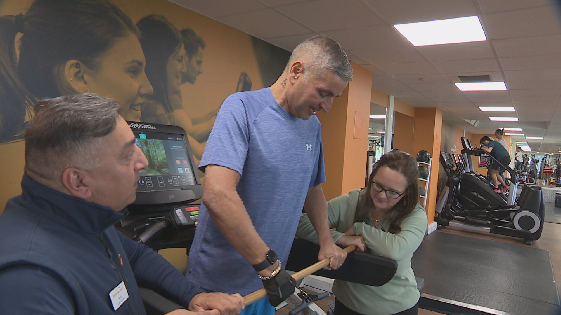 Duncan has begun walking again after months of rehab