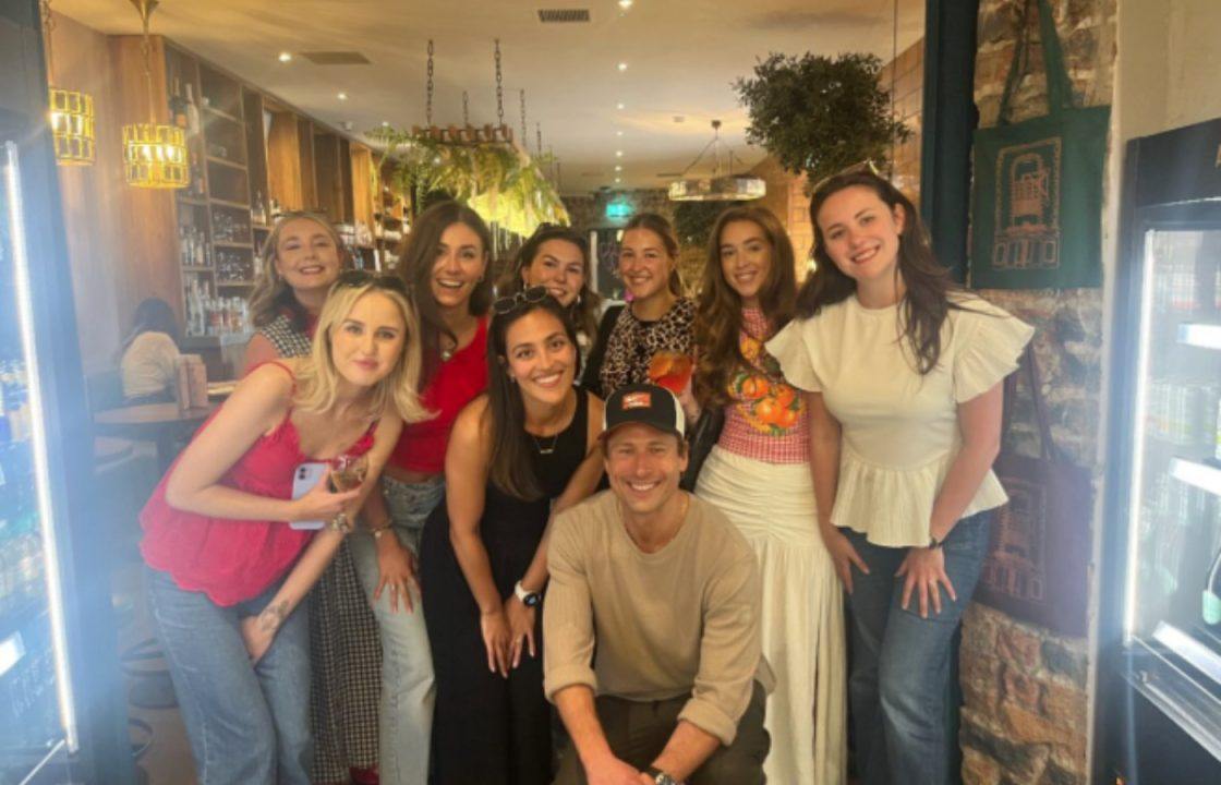 Glen Powell visits Glasgow cinema while filming JJ Abrams’ Hollywood blockbuster