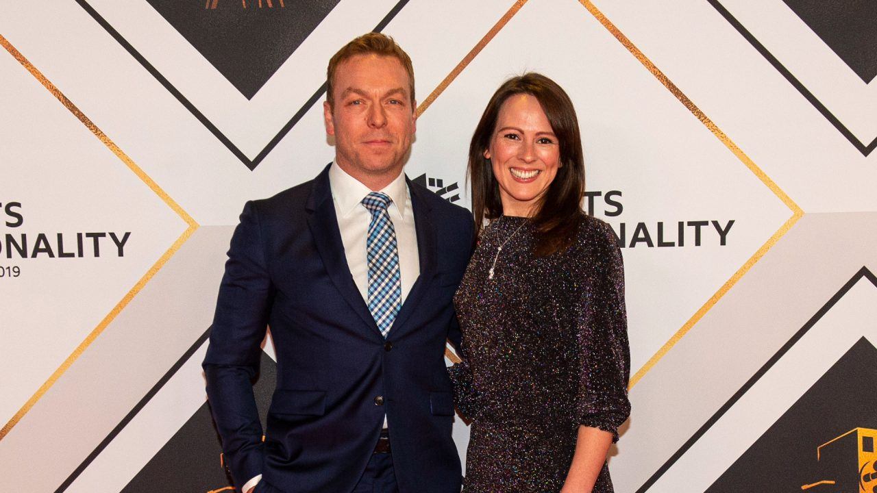 Sir Chris Hoy and wife Lady Sarra receive Freedom of the City of London
