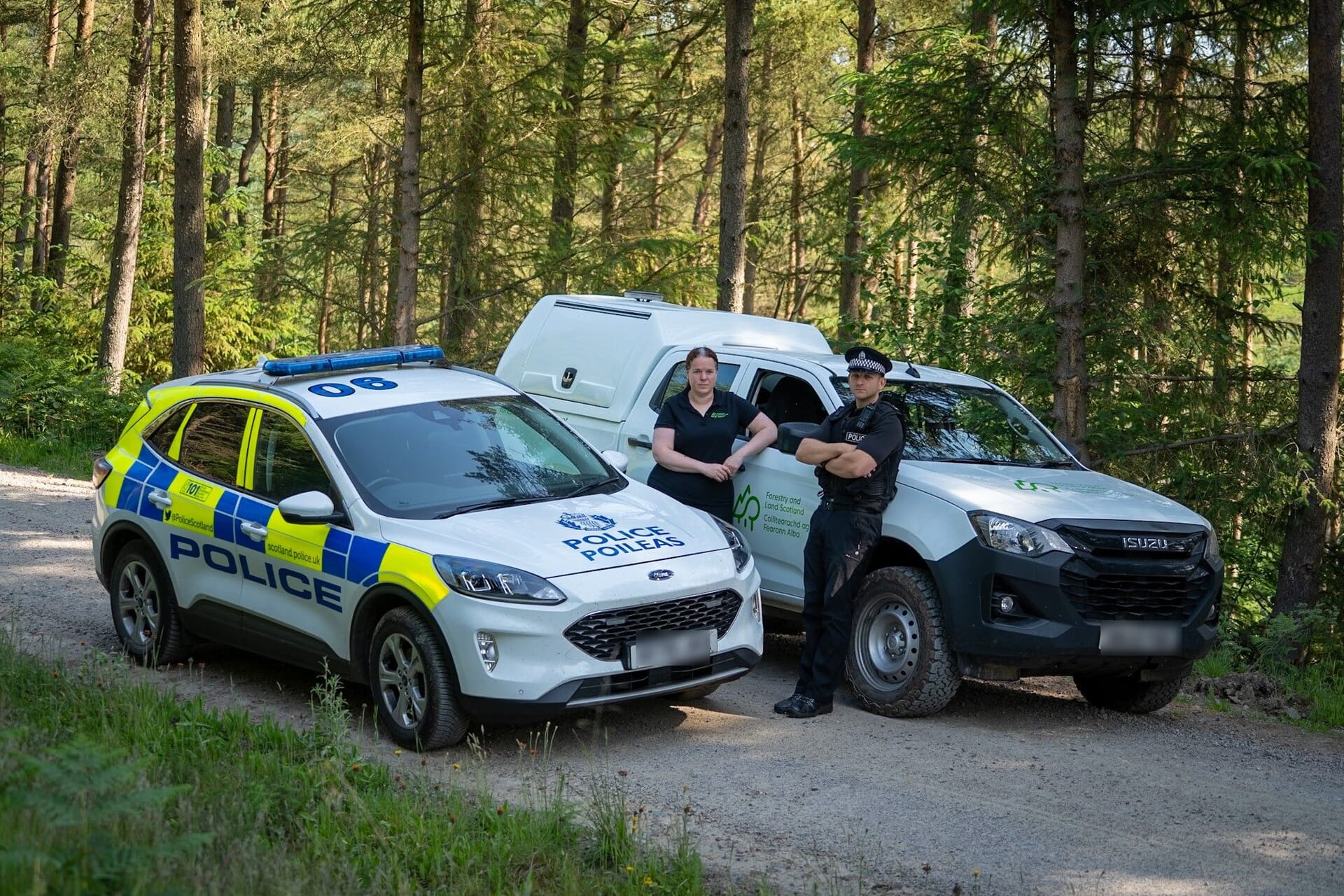 Forestry and Land Scotland (FLS) confirmed that police officers will be at sites to curb the illegal behaviour.
