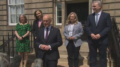 First Minister John Swinney announces Scottish Government Cabinet reshuffle 