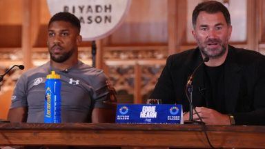 Eddie Hearn says 2026 will probably be Anthony Joshua’s final year in boxing