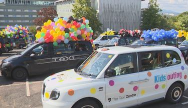 Edinburgh taxi outing celebrates 77th year with water guns and as much ice cream as possible