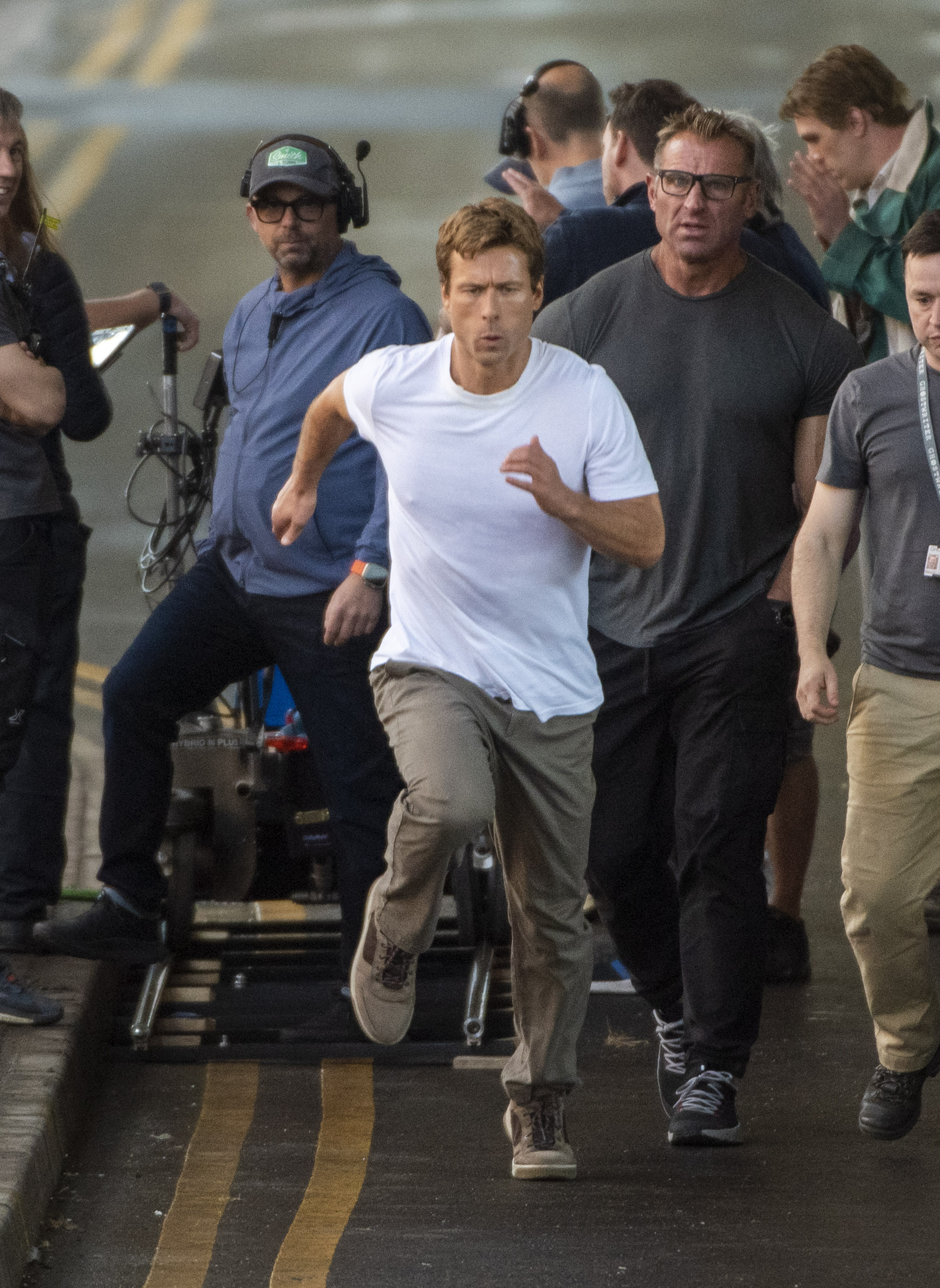 Filming started in Glasgow on Saturday, June 14.