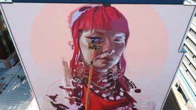 Australian artist to transform Glasgow wall with huge mural