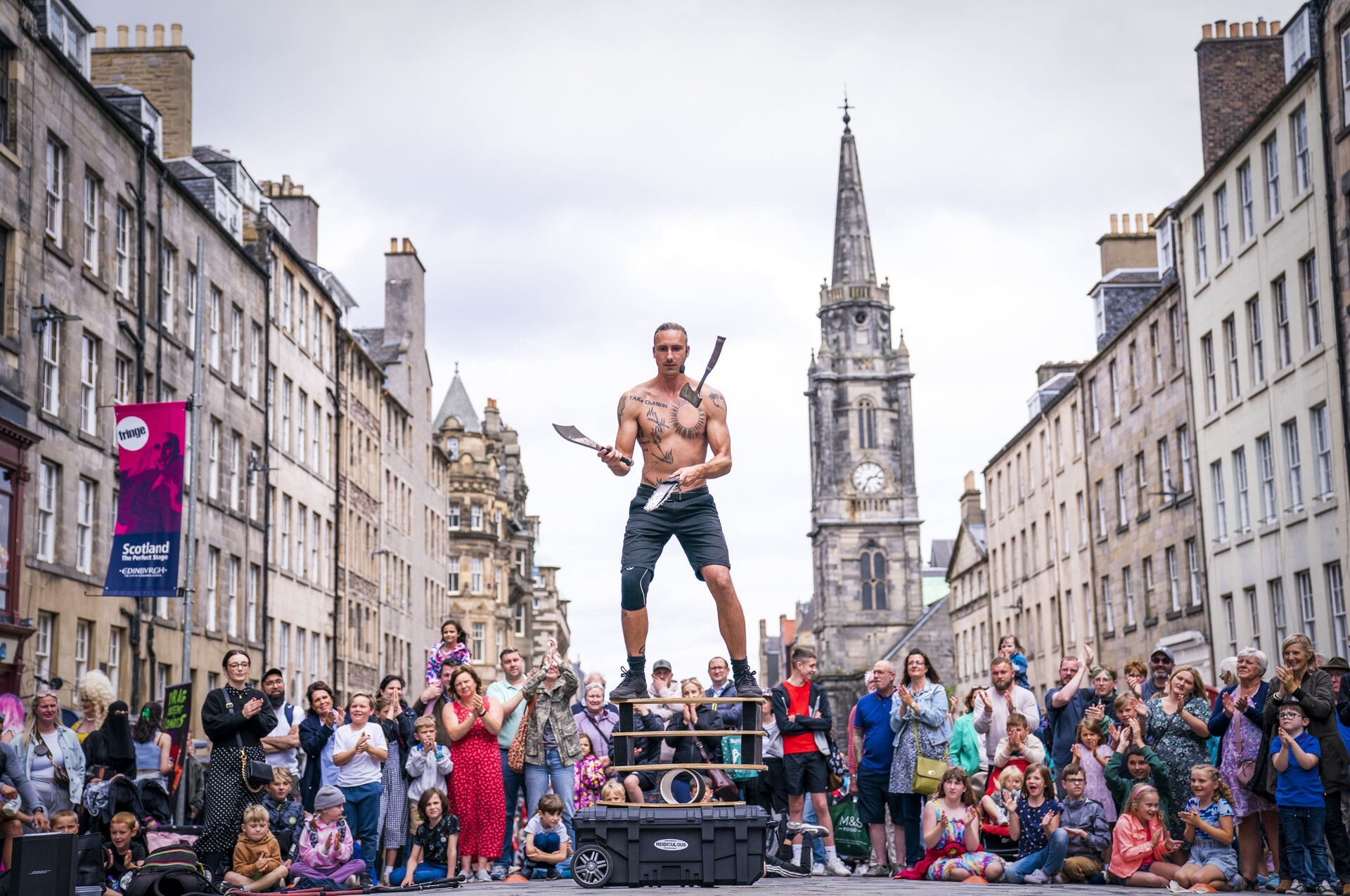 Concerns were expressed in safety briefings that the Oasis gigs would clash with the Edinburgh Festival Fringe.