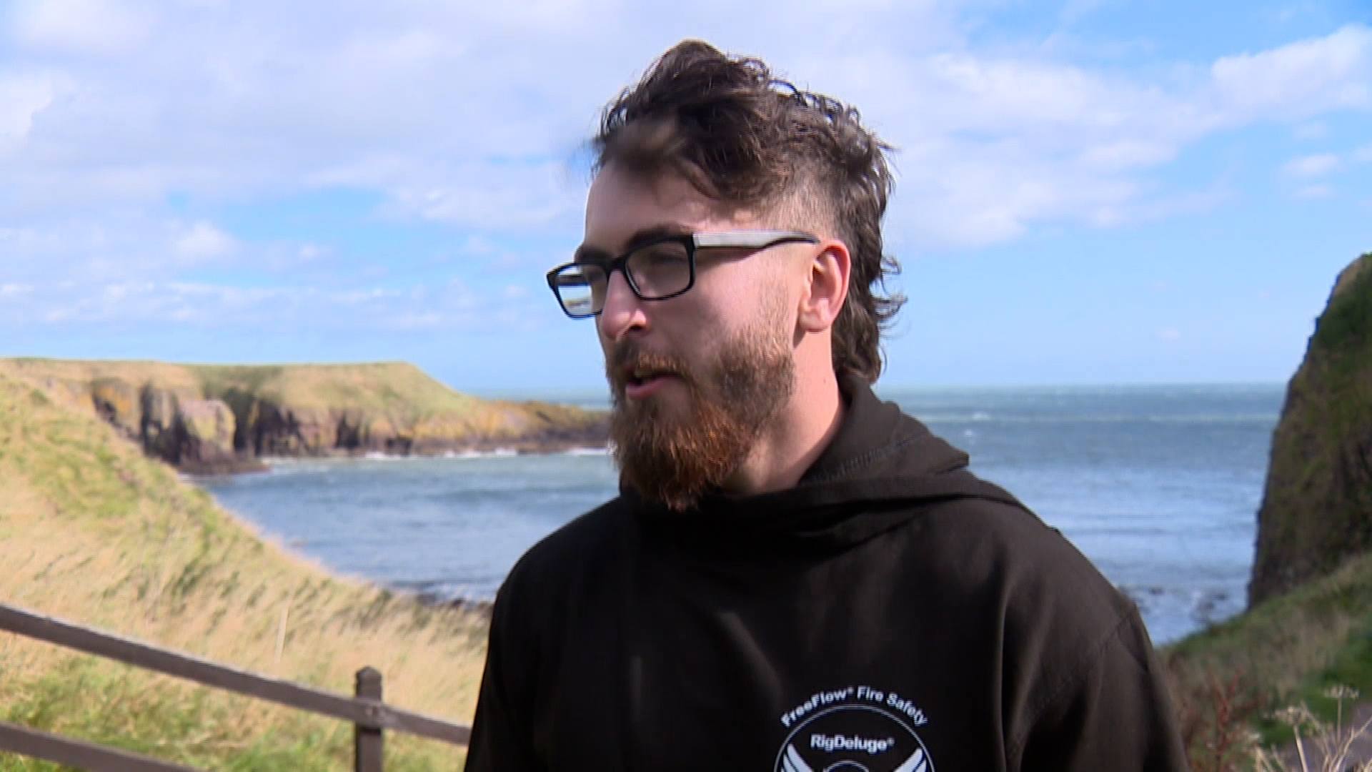 Liam Byrne became the world's youngest wingsuit pilot