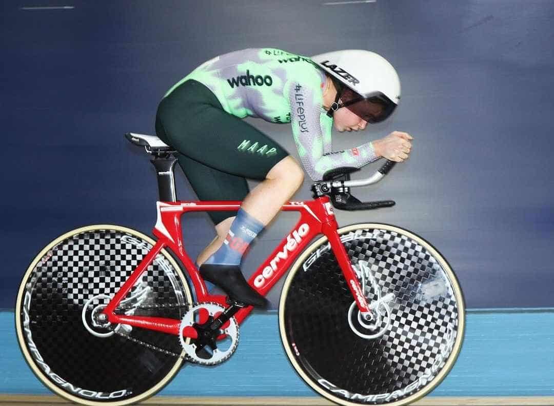With previous success on the track, she's now looking ahead to the Commonwealth Games