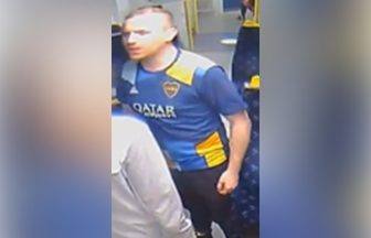 Hunt for man wearing football top following incident onboard train between Glasgow and Balloch